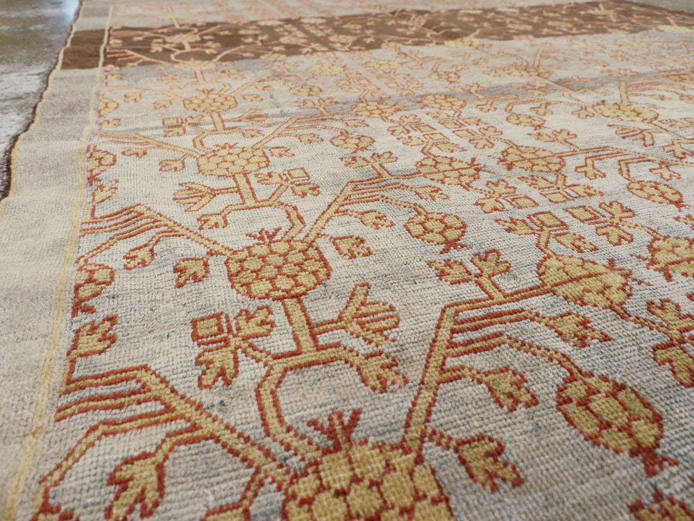 Vintage East Turkestan Khotan Rug, No.22798 - Galerie Shabab