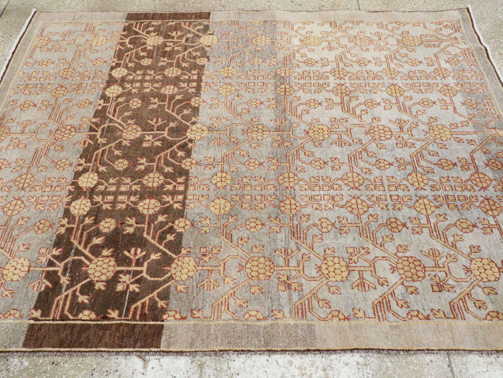 Vintage East Turkestan Khotan Rug, No.22798 - Galerie Shabab