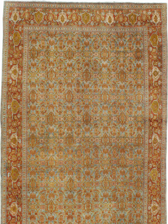 Antique Persian Senneh Runner, No.22804 - Galerie Shabab