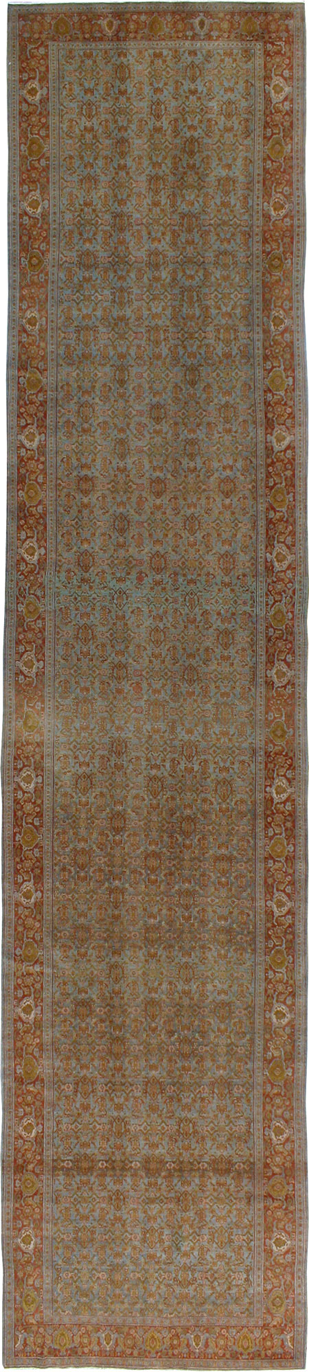 Antique Senneh Runner, No.22805 - Galerie Shabab