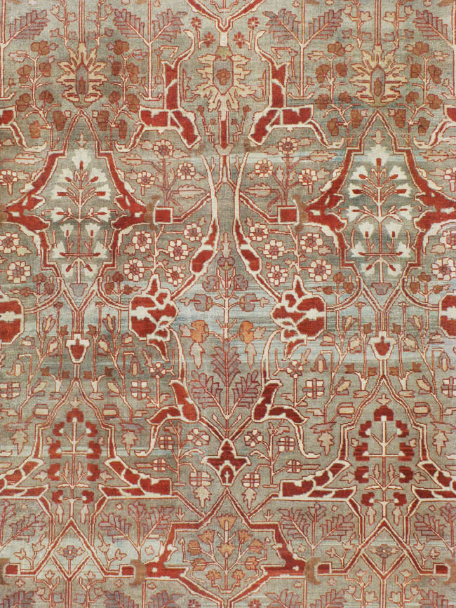 Antique Persian Tabriz Carpet, No.22807 - Galerie Shabab