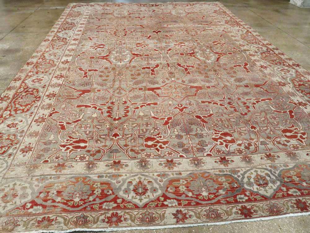 Antique Persian Tabriz Carpet, No.22807 - Galerie Shabab