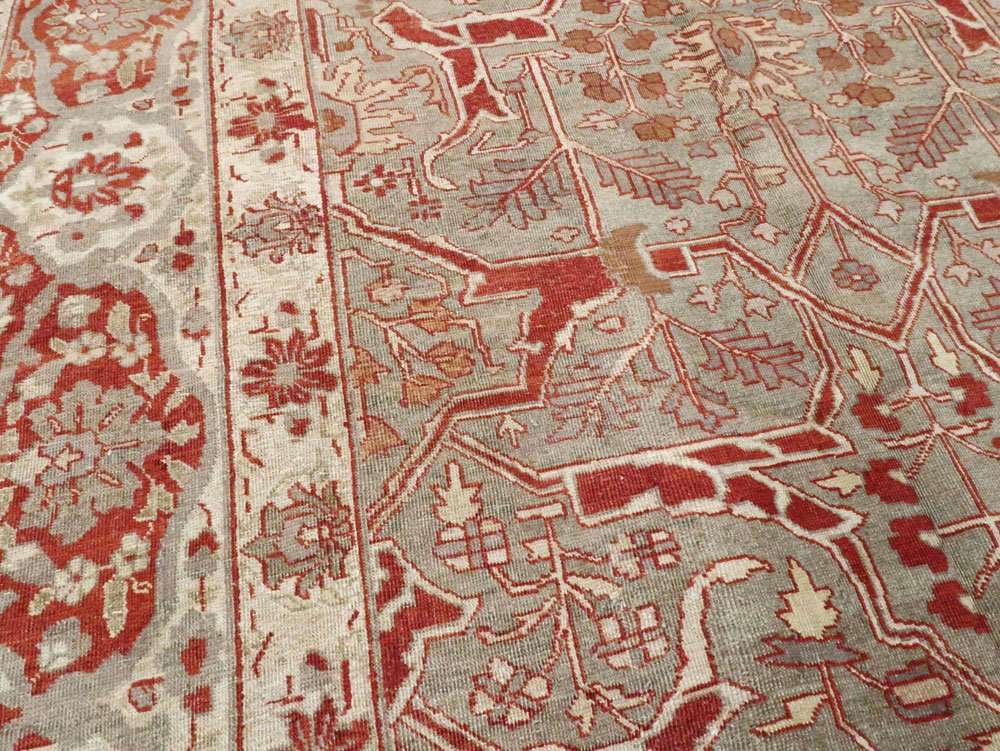 Antique Persian Tabriz Carpet, No.22807 - Galerie Shabab
