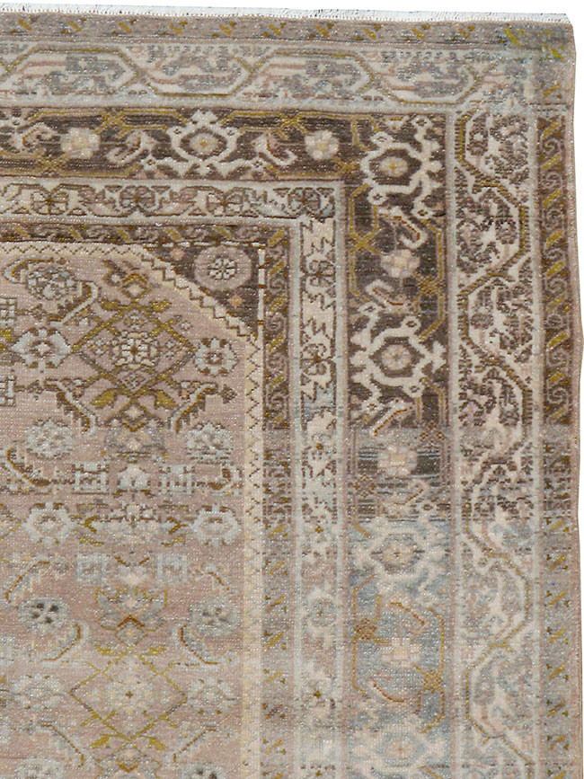 Vintage Malayer Square Rug, No.22810 - Galerie Shabab