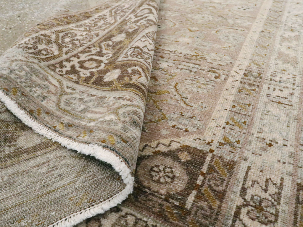 Vintage Malayer Square Rug, No.22810 - Galerie Shabab