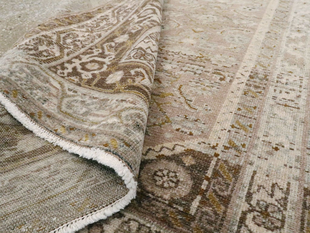Vintage Malayer Square Rug, No.22810 - Galerie Shabab