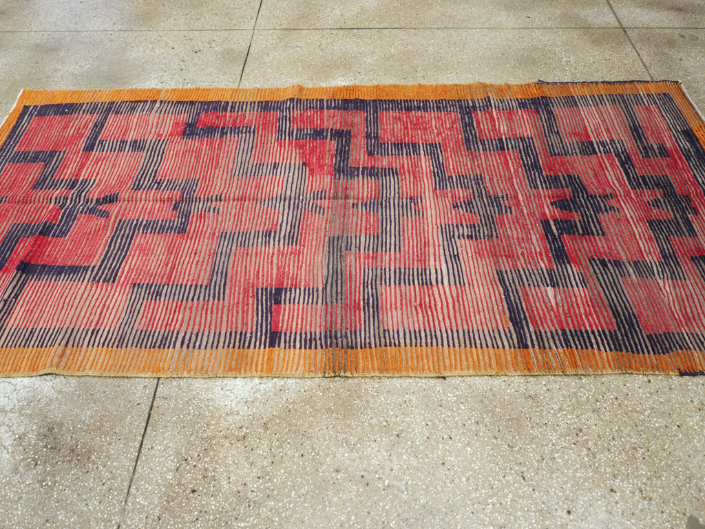 Vintage Turkish Tulu Rug, No.22813 - Galerie Shabab