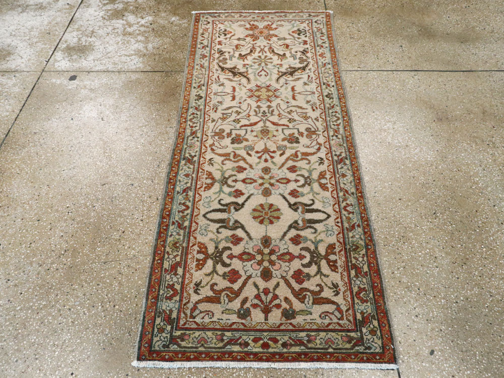 Vintage Persian Malayer Runner, No.22827 - Galerie Shabab