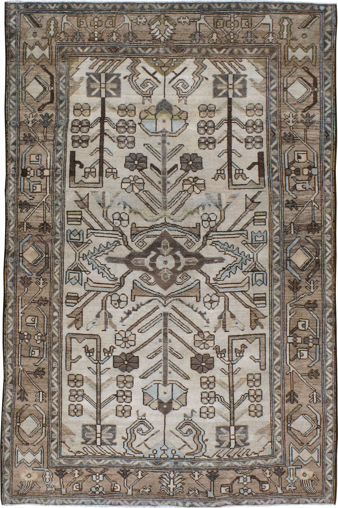Vintage Persian Malayer Rug, No.22830 - Galerie Shabab