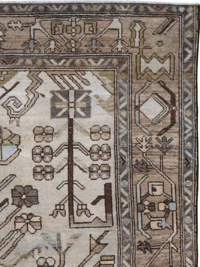 Vintage Persian Malayer Rug, No.22830 - Galerie Shabab