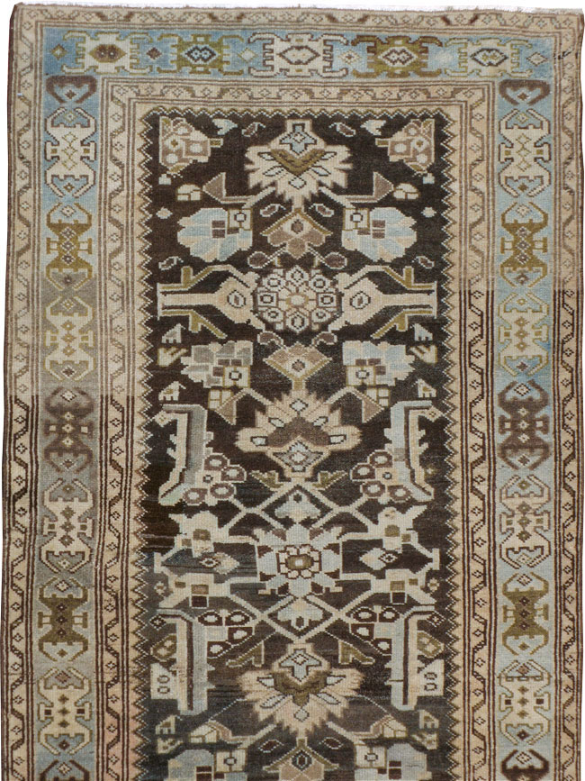 Vintage Persian Malayer Runner, No.22832 - Galerie Shabab