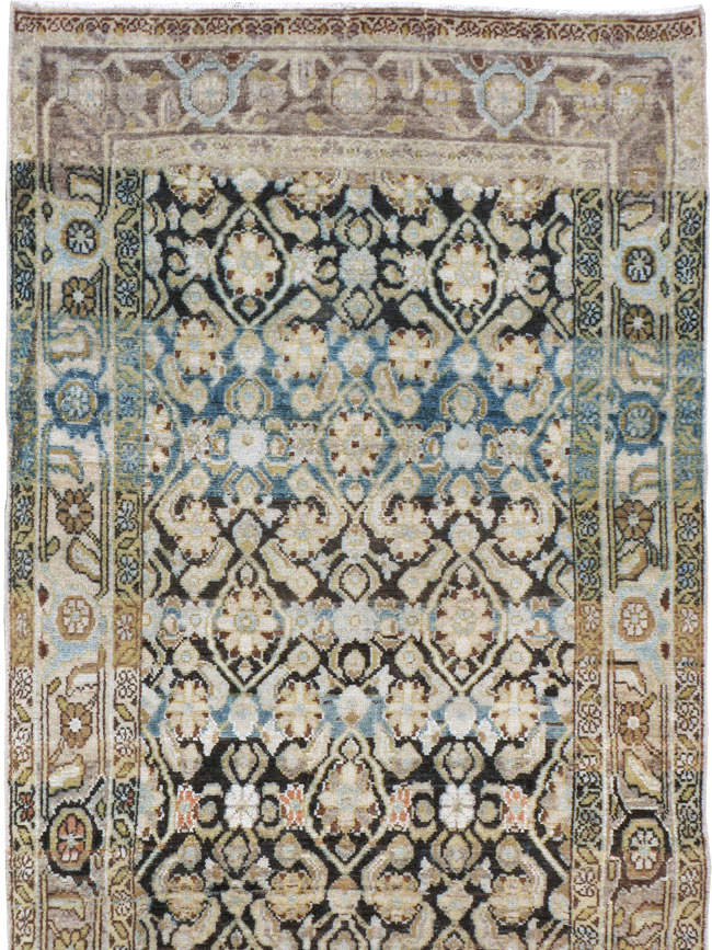 Vintage Persian Malayer Runner, No.22834 - Galerie Shabab
