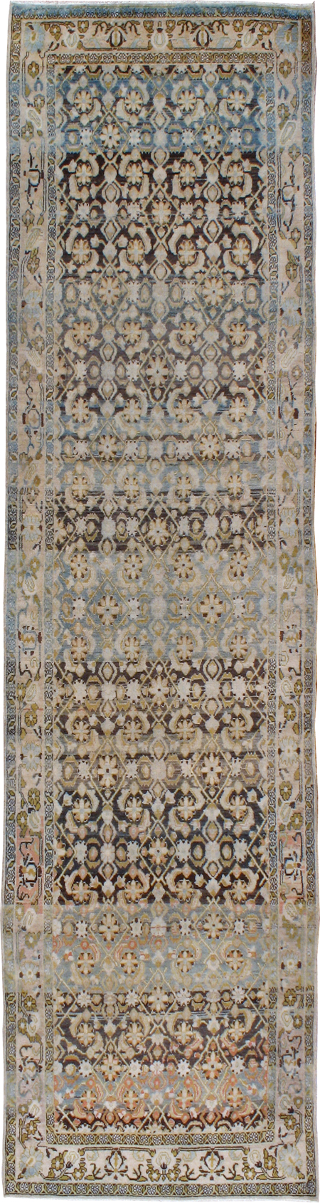 Vintage Persian Malayer Runner, No.22835 - Galerie Shabab