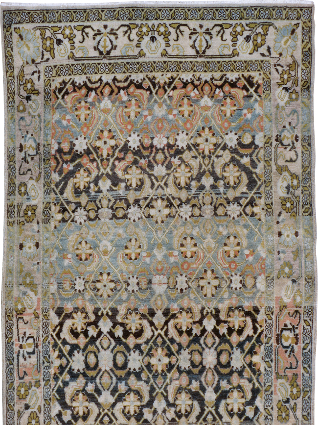 Vintage Persian Malayer Runner, No.22835 - Galerie Shabab