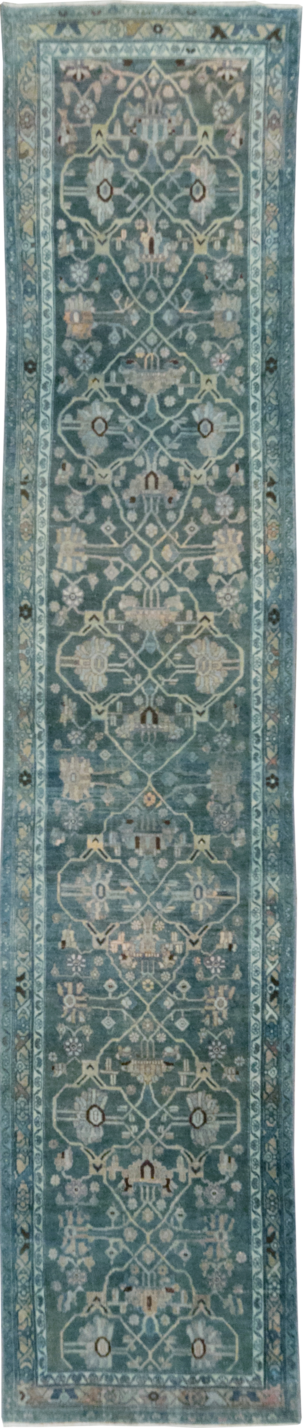 Vintage Persian Malayer Runner, No.22837 - Galerie Shabab