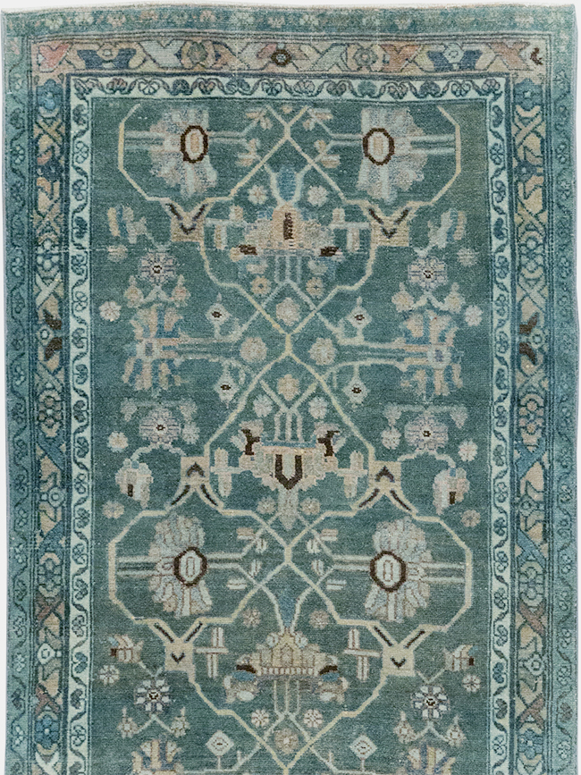 Vintage Persian Malayer Runner, No.22837 - Galerie Shabab