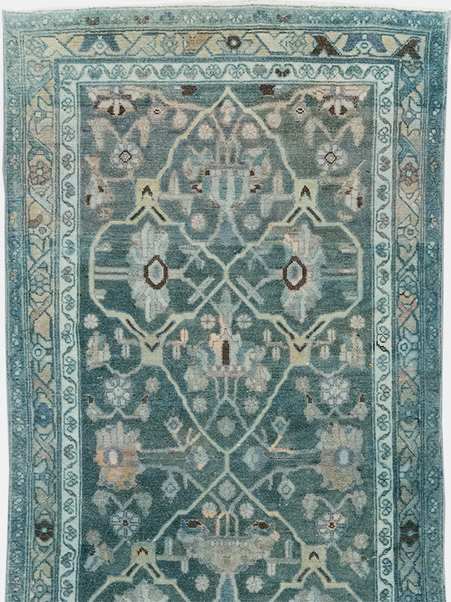 Vintage Persian Malayer Runner, No.22837 - Galerie Shabab