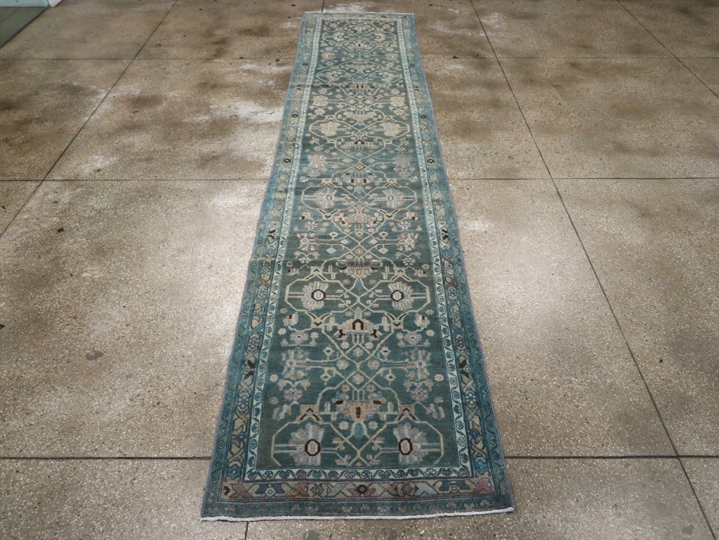 Vintage Persian Malayer Runner, No.22837 - Galerie Shabab