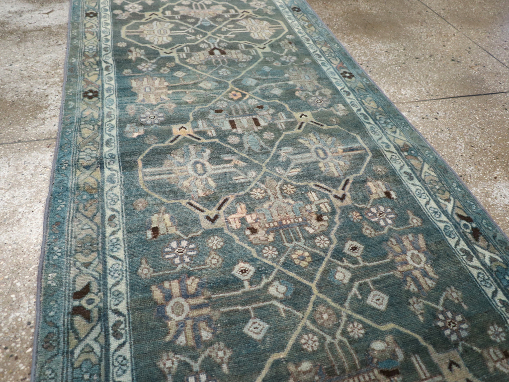 Vintage Persian Malayer Runner, No.22837 - Galerie Shabab