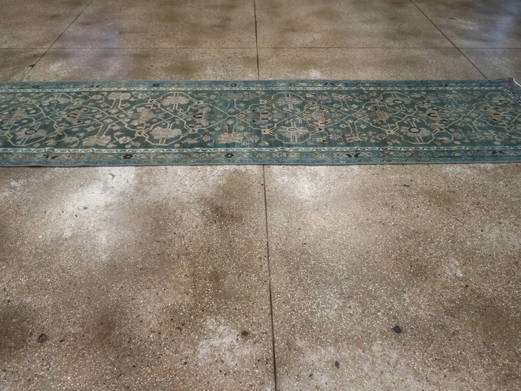 Vintage Persian Malayer Runner, No.22837 - Galerie Shabab