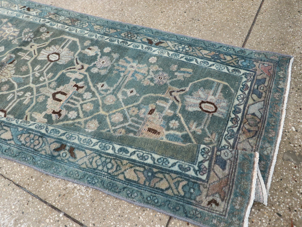 Vintage Persian Malayer Runner, No.22837 - Galerie Shabab