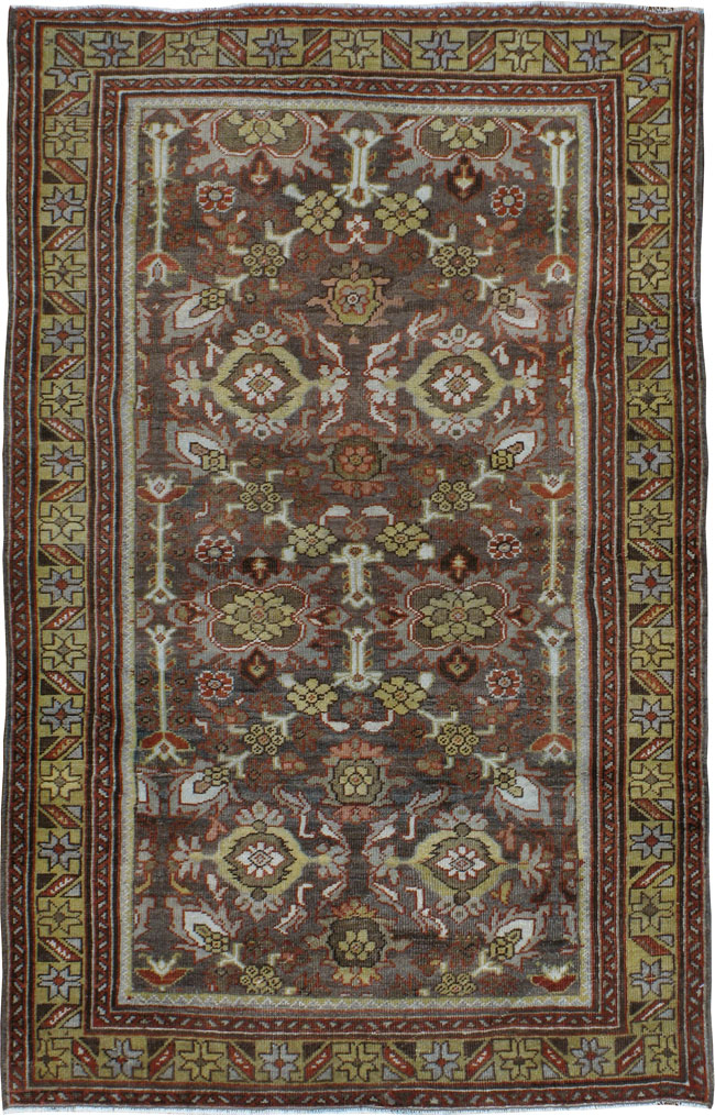 Antique Persian Mahal Rug, No.22838 - Galerie Shabab