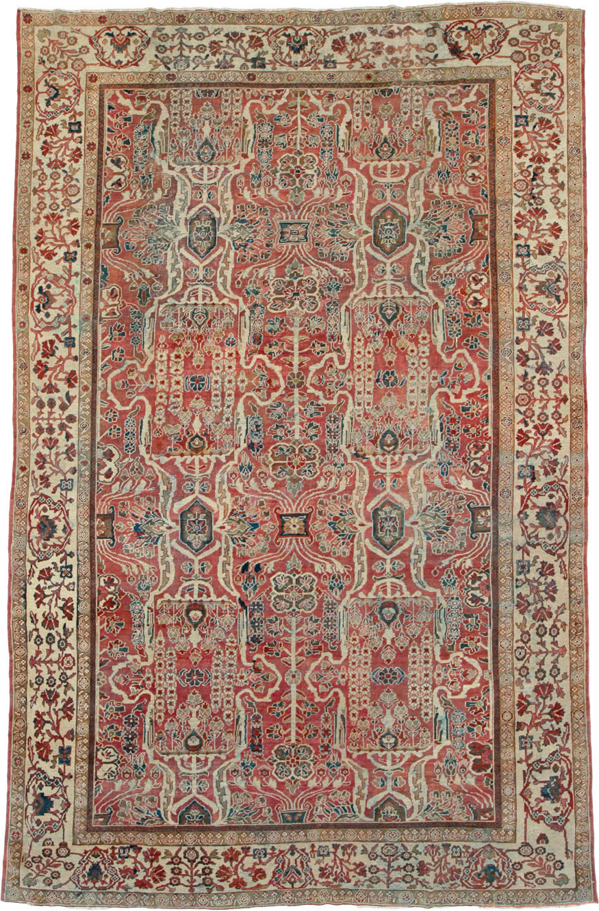 Antique Persian Mahal Carpet, No.22846 - Galerie Shabab