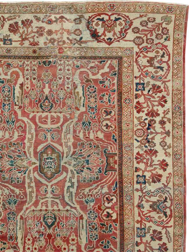 Antique Persian Mahal Carpet, No.22846 - Galerie Shabab