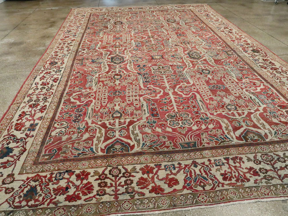 Antique Persian Mahal Carpet, No.22846 - Galerie Shabab