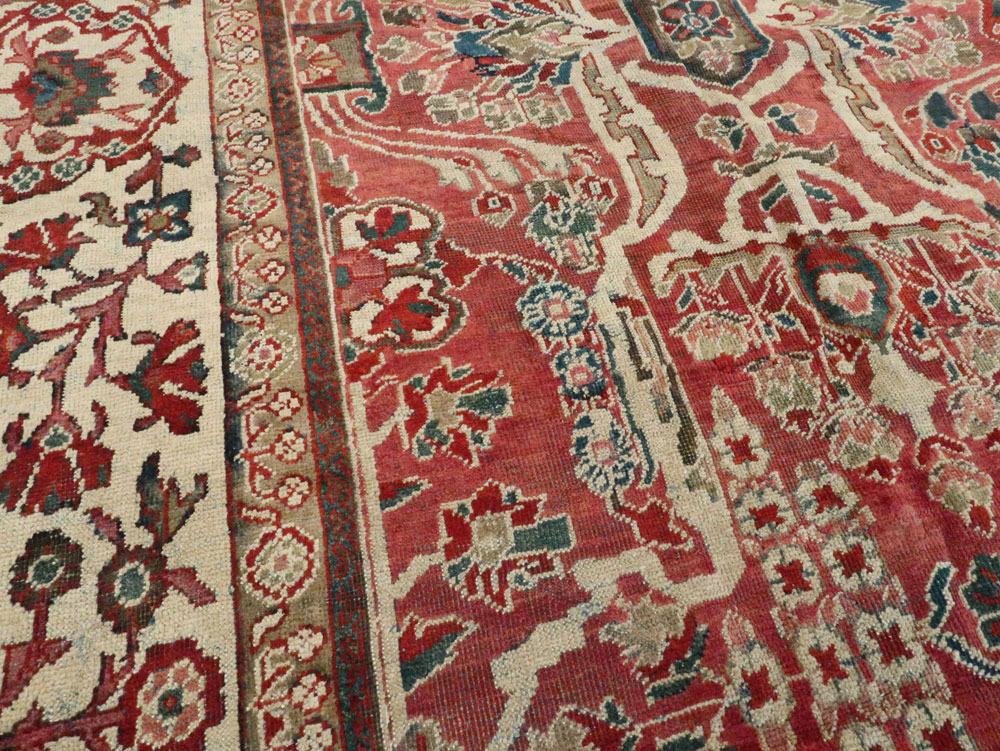 Antique Persian Mahal Carpet, No.22846 - Galerie Shabab