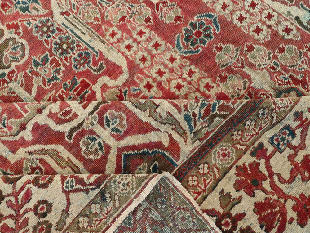 Antique Persian Mahal Carpet, No.22846 - Galerie Shabab