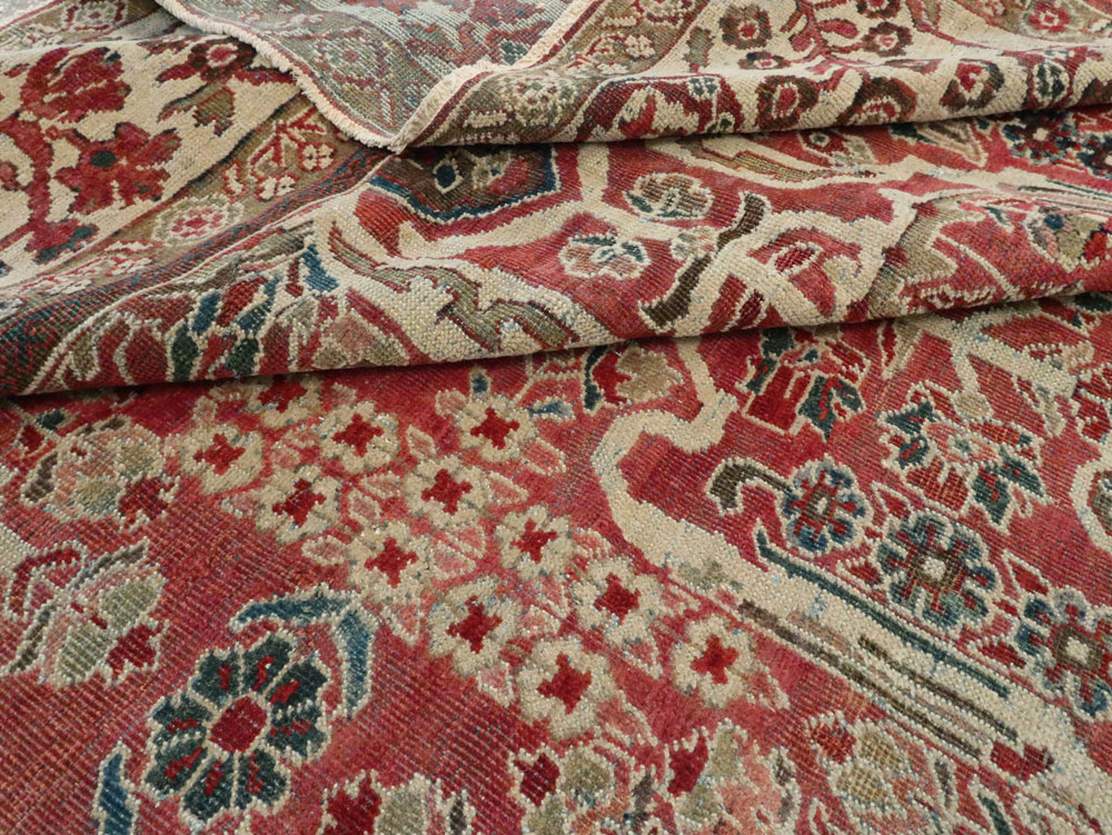 Antique Persian Mahal Carpet, No.22846 - Galerie Shabab