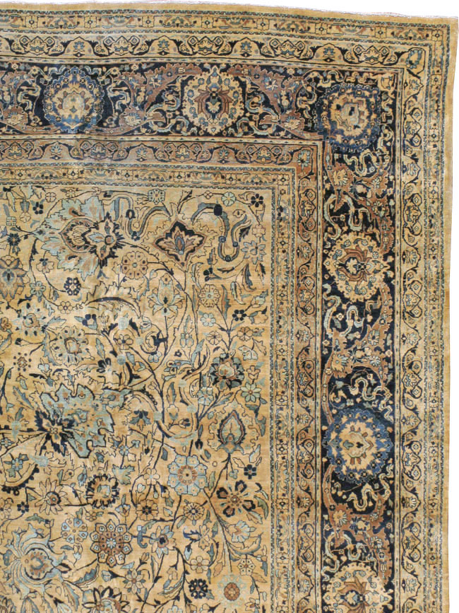 Antique Persian Lavar Kerman Carpet, No.22849 - Galerie Shabab