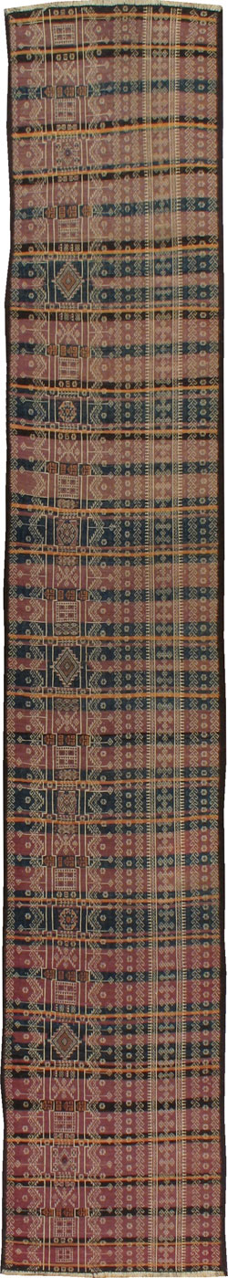 Vintage Anatolian Kilim Runner, No.22855 - Galerie Shabab
