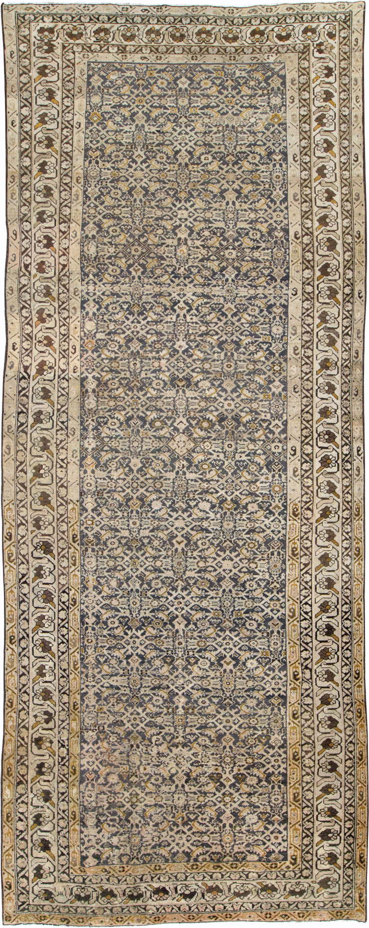 Antique Persian Malayer Gallery Carpet, No.22857 - Galerie Shabab