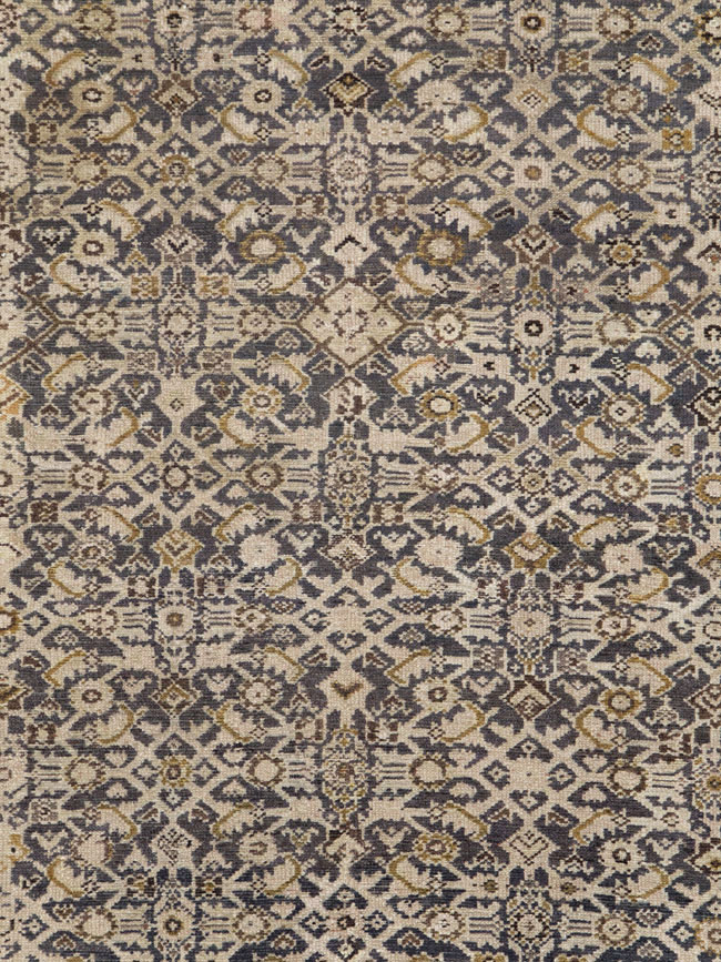 Antique Persian Malayer Gallery Carpet, No.22857 - Galerie Shabab