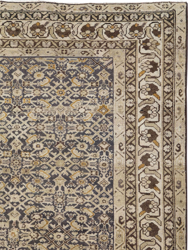 Antique Persian Malayer Gallery Carpet, No.22857 - Galerie Shabab