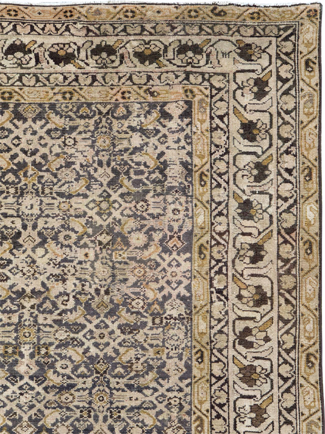 Antique Persian Malayer Gallery Carpet, No.22857 - Galerie Shabab