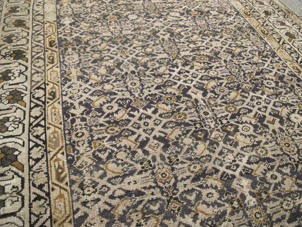 Antique Persian Malayer Gallery Carpet, No.22857 - Galerie Shabab