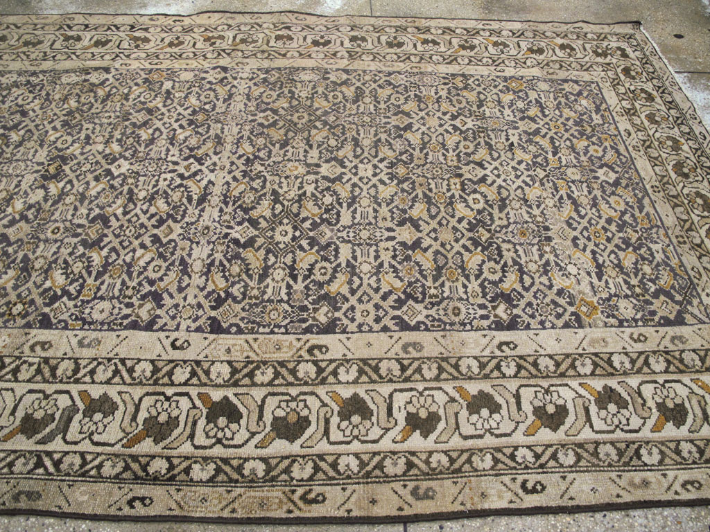 Antique Persian Malayer Gallery Carpet, No.22857 - Galerie Shabab