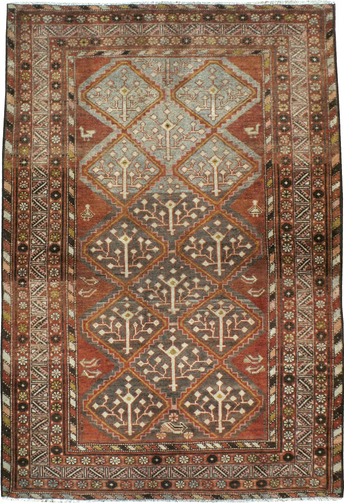Vintage Persian Malayer Rug, No.22863 - Galerie Shabab