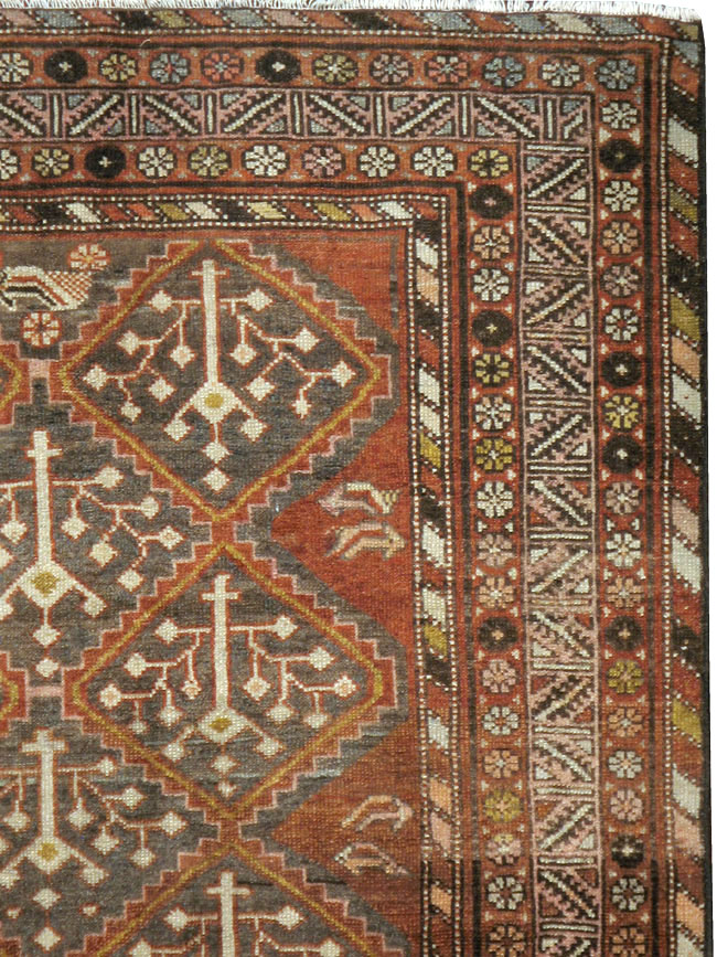 Vintage Persian Malayer Rug, No.22863 - Galerie Shabab