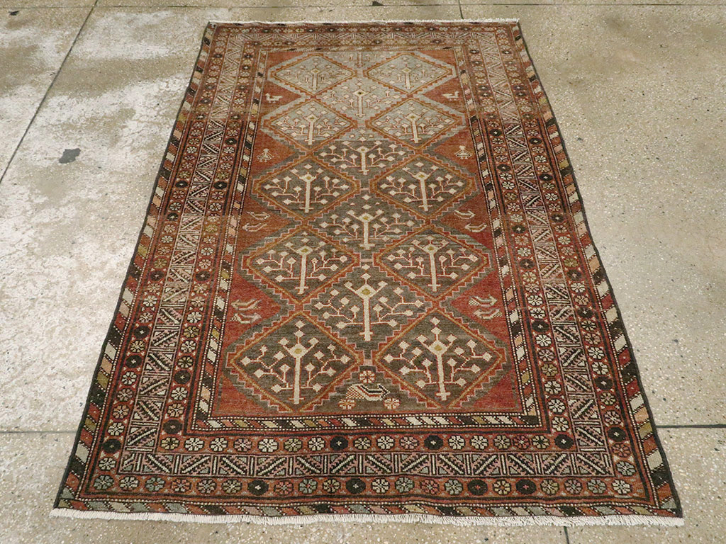 Vintage Persian Malayer Rug, No.22863 - Galerie Shabab