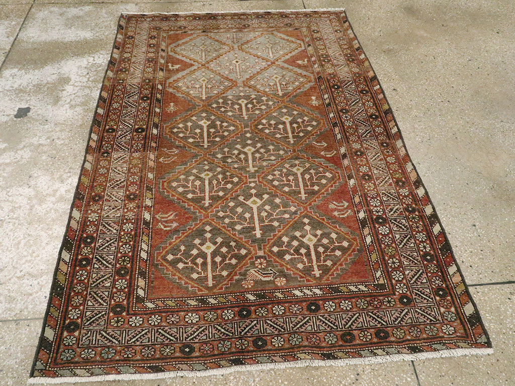 Vintage Persian Malayer Rug, No.22863 - Galerie Shabab