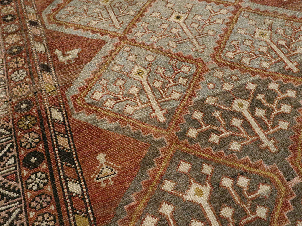 Vintage Persian Malayer Rug, No.22863 - Galerie Shabab