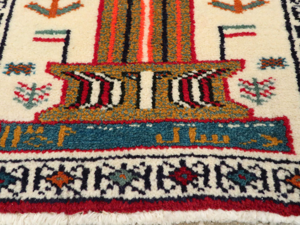 Vintage Baluch Pictorial Rug, No.22884 - Galerie Shabab