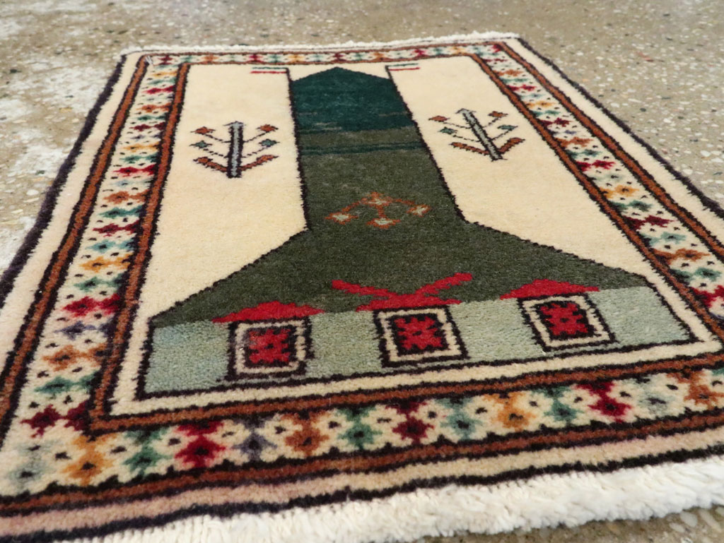 Vintage Persian Baluch Pictorial Rug, No.22886 - Galerie Shabab