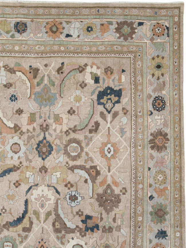 Antique Persian Mahal Carpet, No.22887 - Galerie Shabab