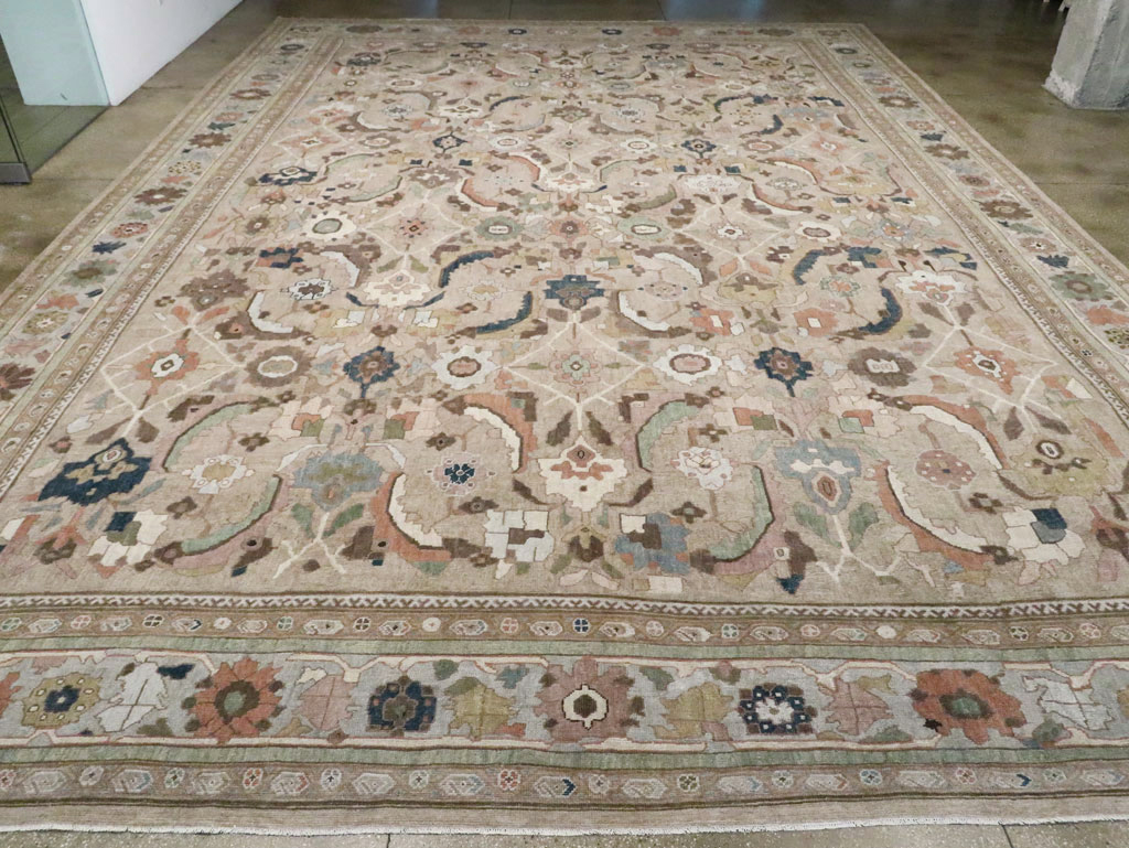 Antique Persian Mahal Carpet, No.22887 - Galerie Shabab