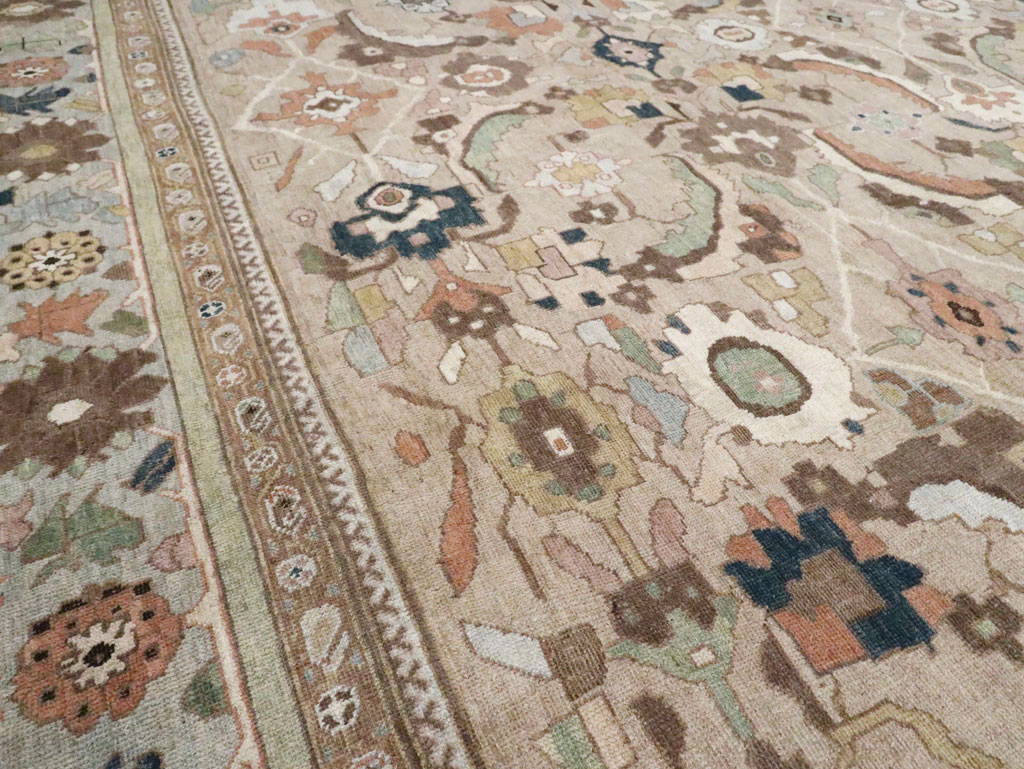 Antique Persian Mahal Carpet, No.22887 - Galerie Shabab